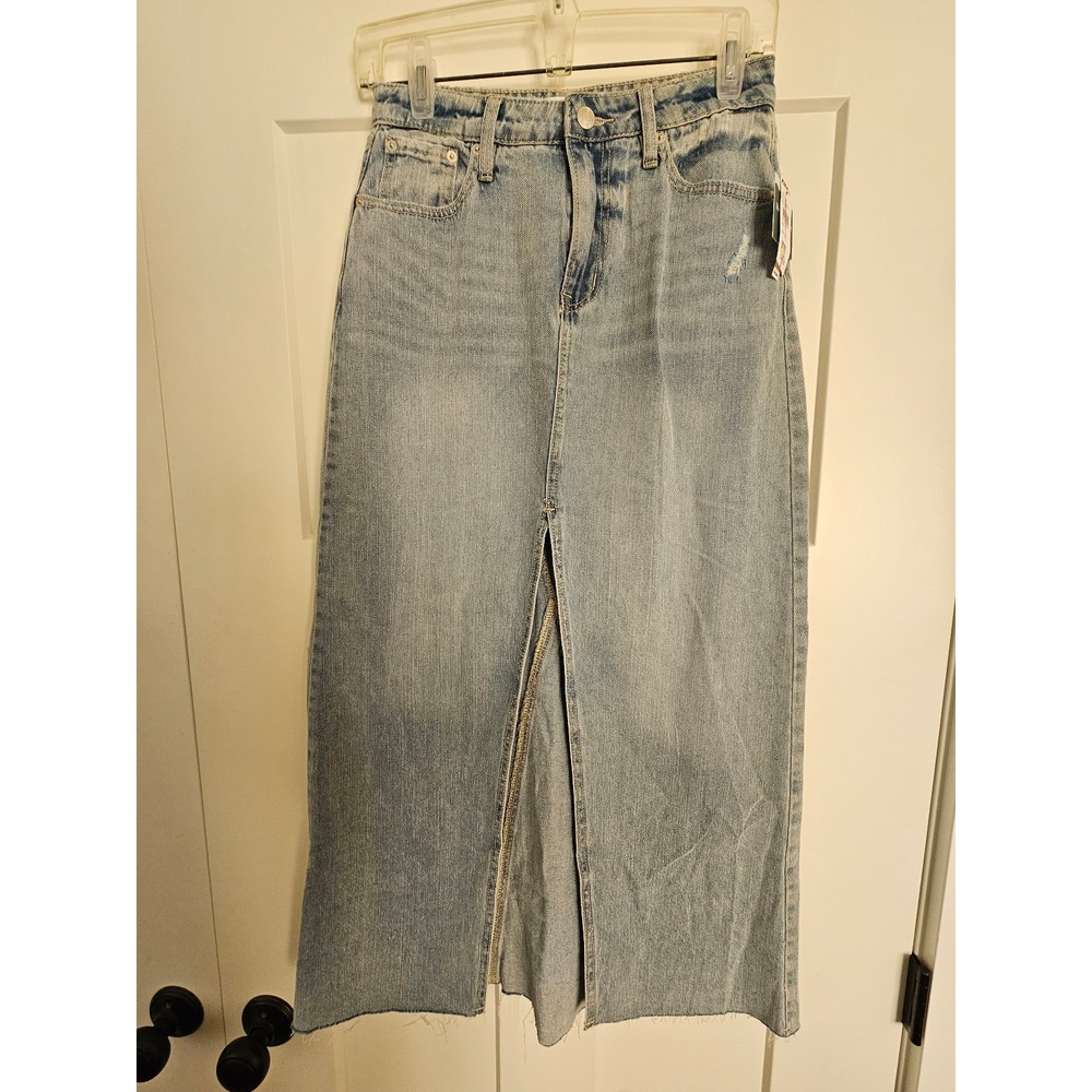 RSQ denim jean skirt size 26 waist NWT